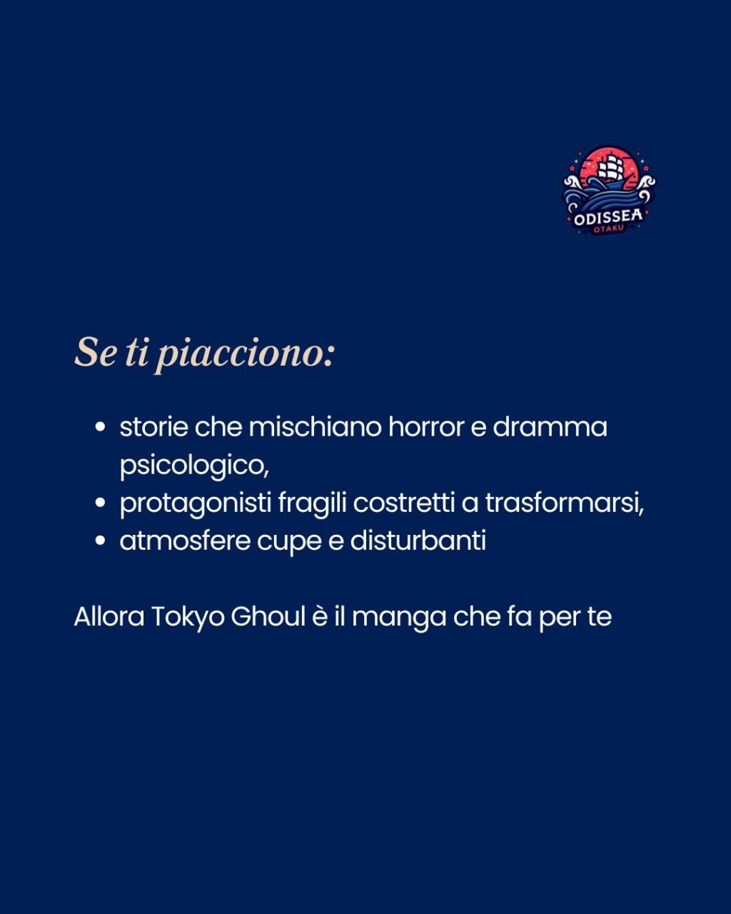 Instagram post from odisseaotaku. This post is in position 7.