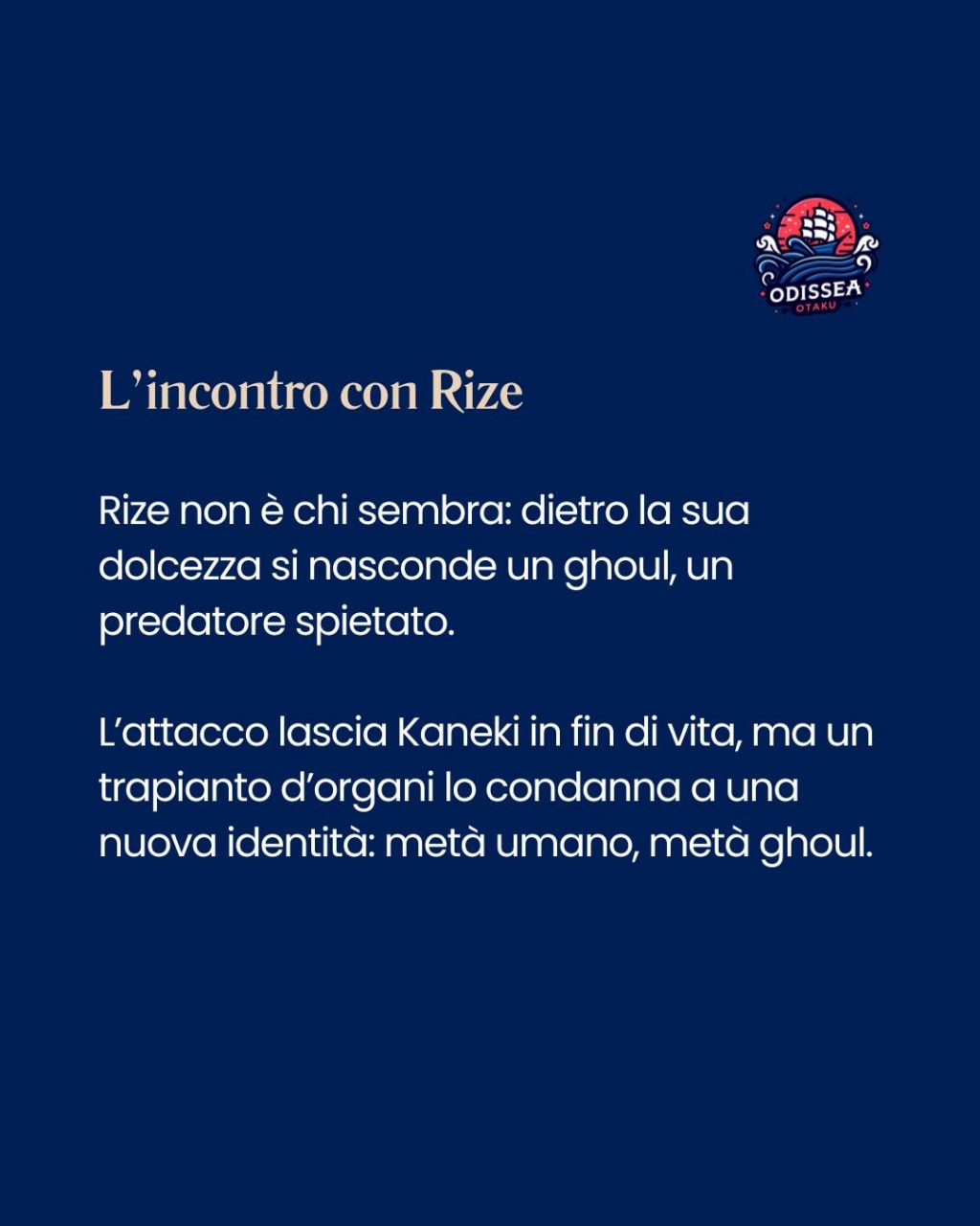 Instagram post from odisseaotaku. This post is in position 2.