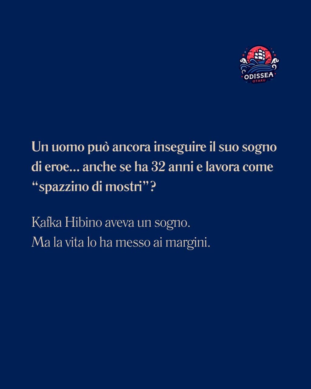 Instagram post from odisseaotaku. This post is in position 1.