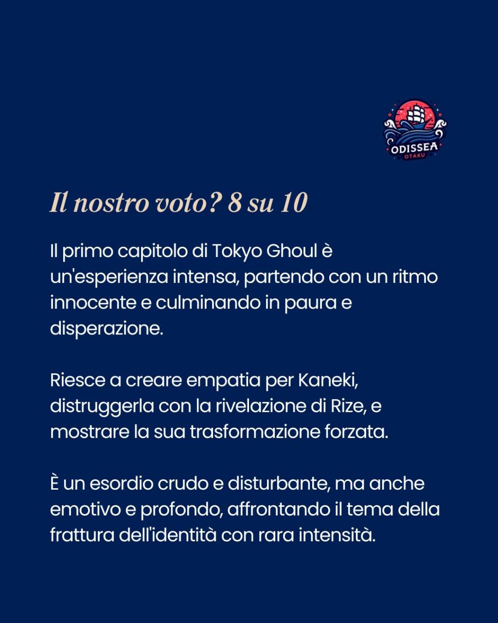 Instagram post from odisseaotaku. This post is in position 6.