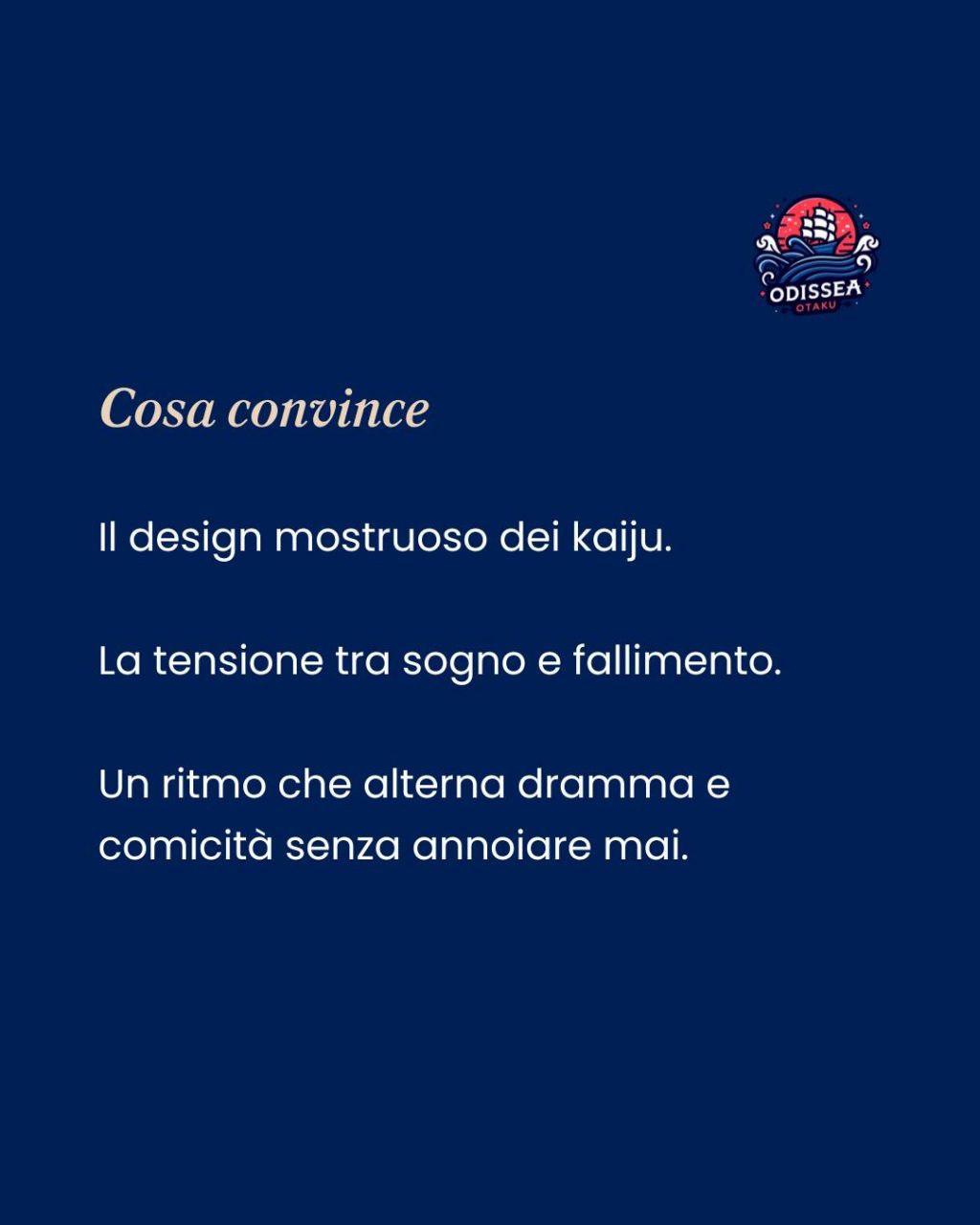 Instagram post from odisseaotaku. This post is in position 4.